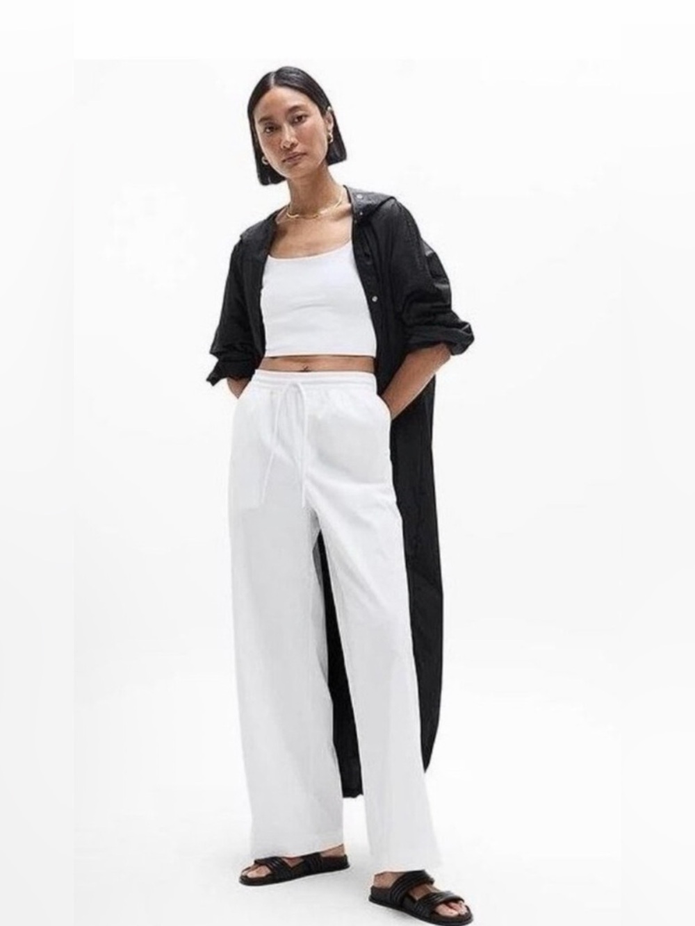 Athleta drift poplin pants. NWT. Size small